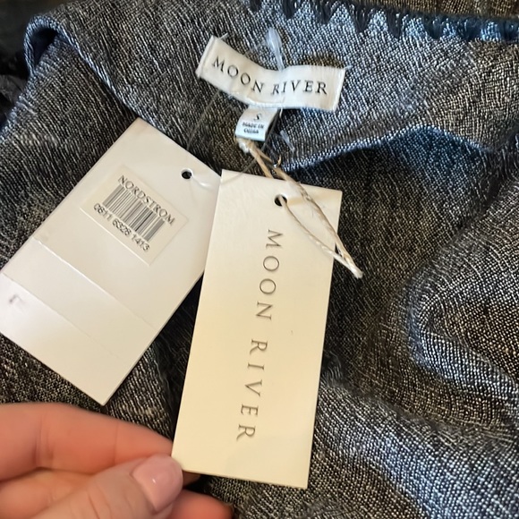 NWT MOON RIVER linen dress from Nordstrom - Picture 11 of 13